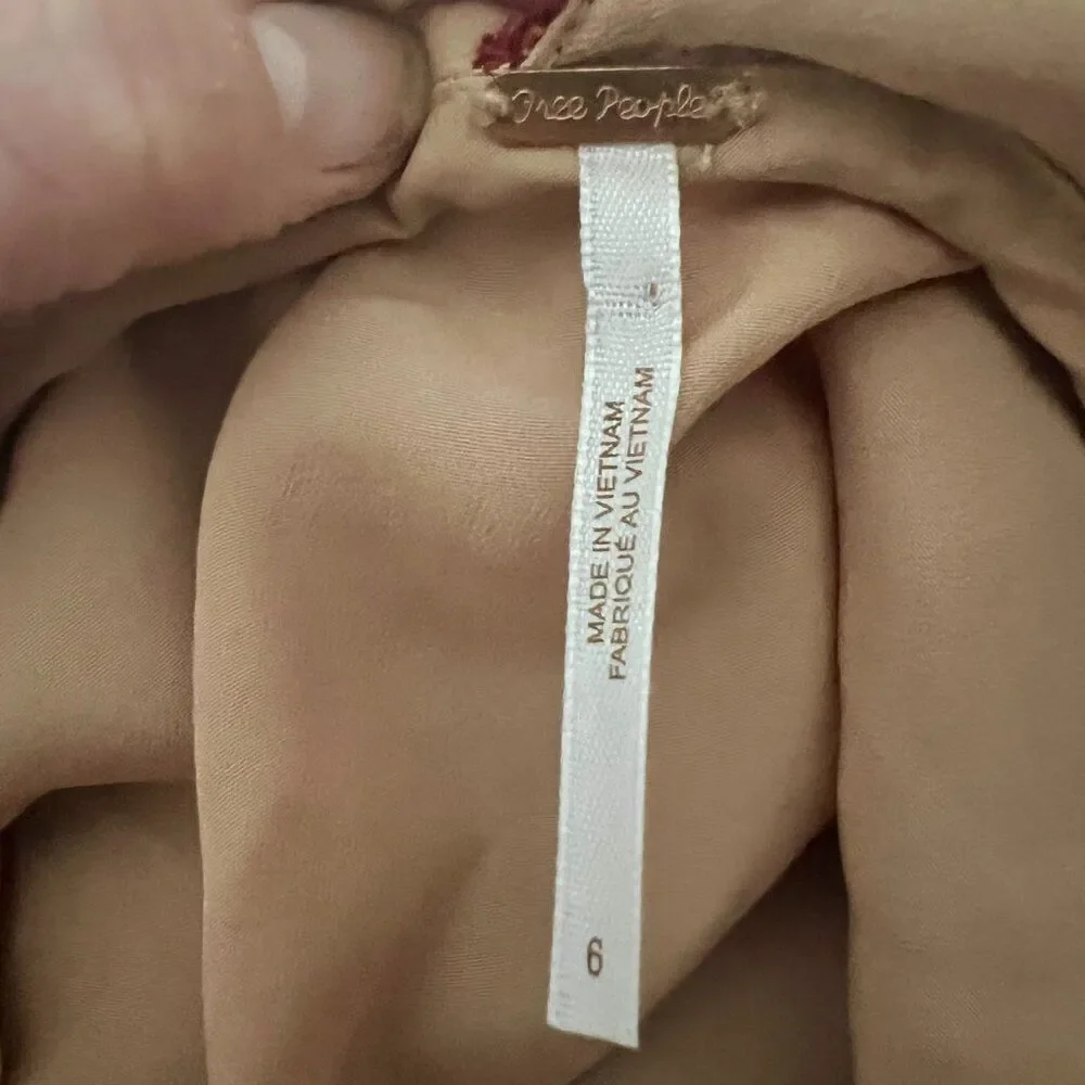 FREE PEOPLE - NIGHT SHIMMERS SEQUIN DRESS - SIZE 6 - Picture 8 of 9